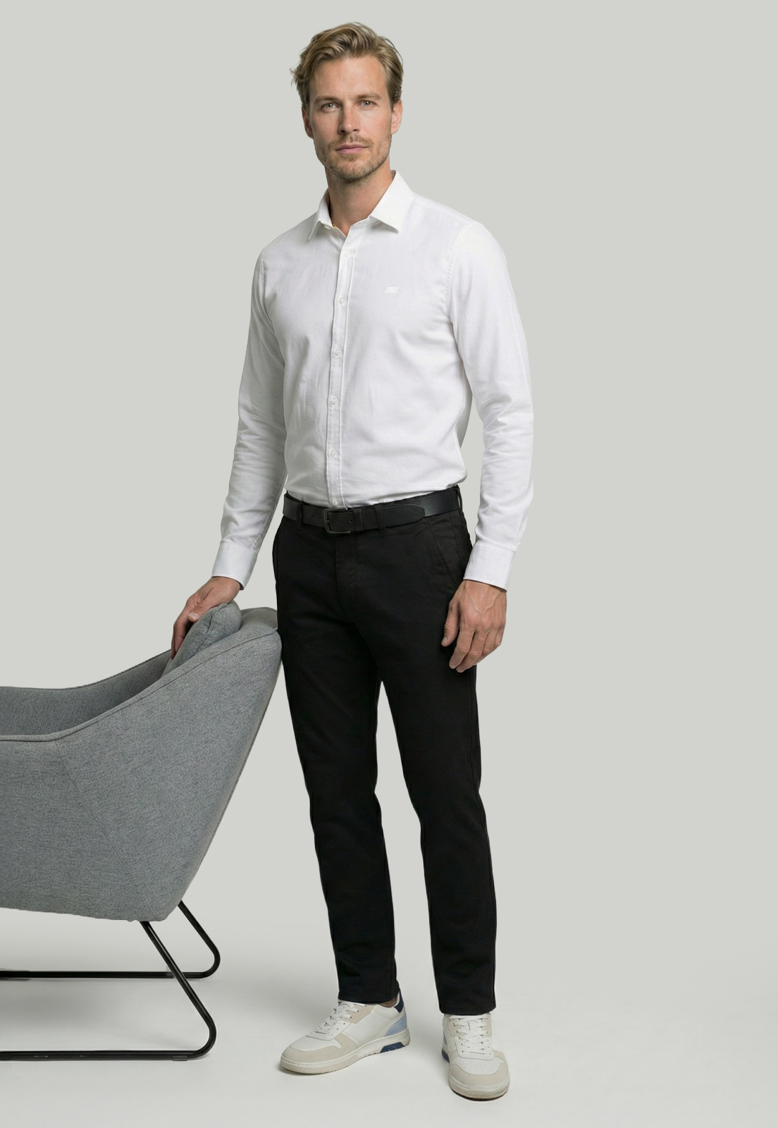 CAMISA SLIM ISOTER WHITE - 5