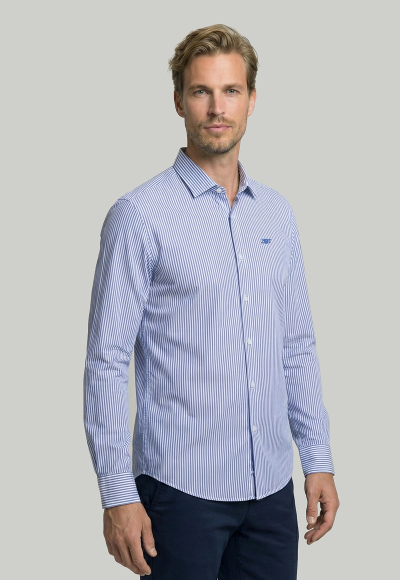 CAMISA REGULAR VIENA NAVY - 1