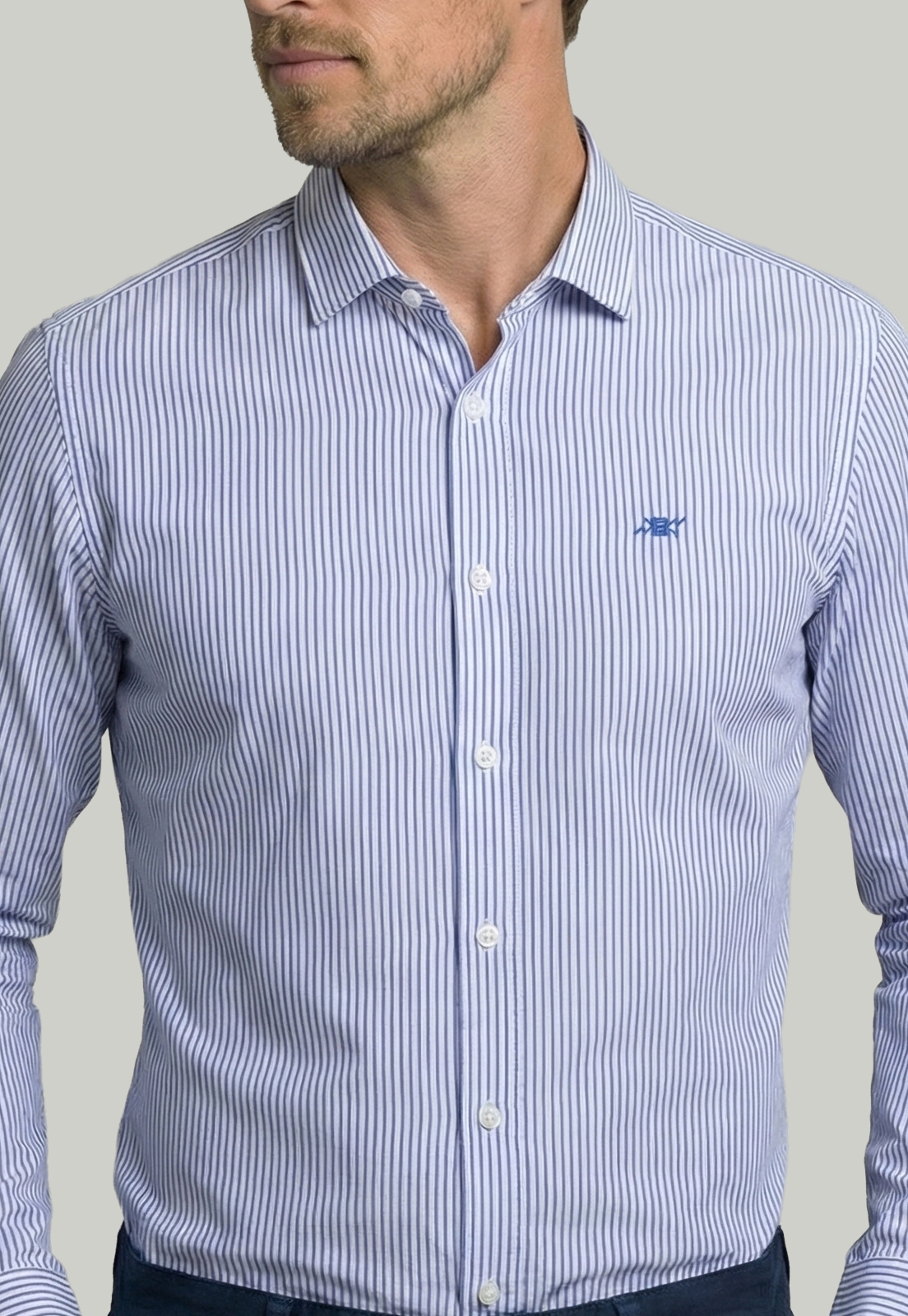 CAMISA REGULAR VIENA NAVY - 3