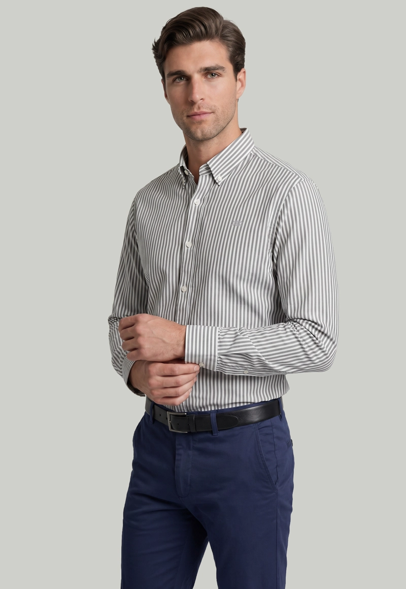 CAMISA ZAGREB GREY - 1