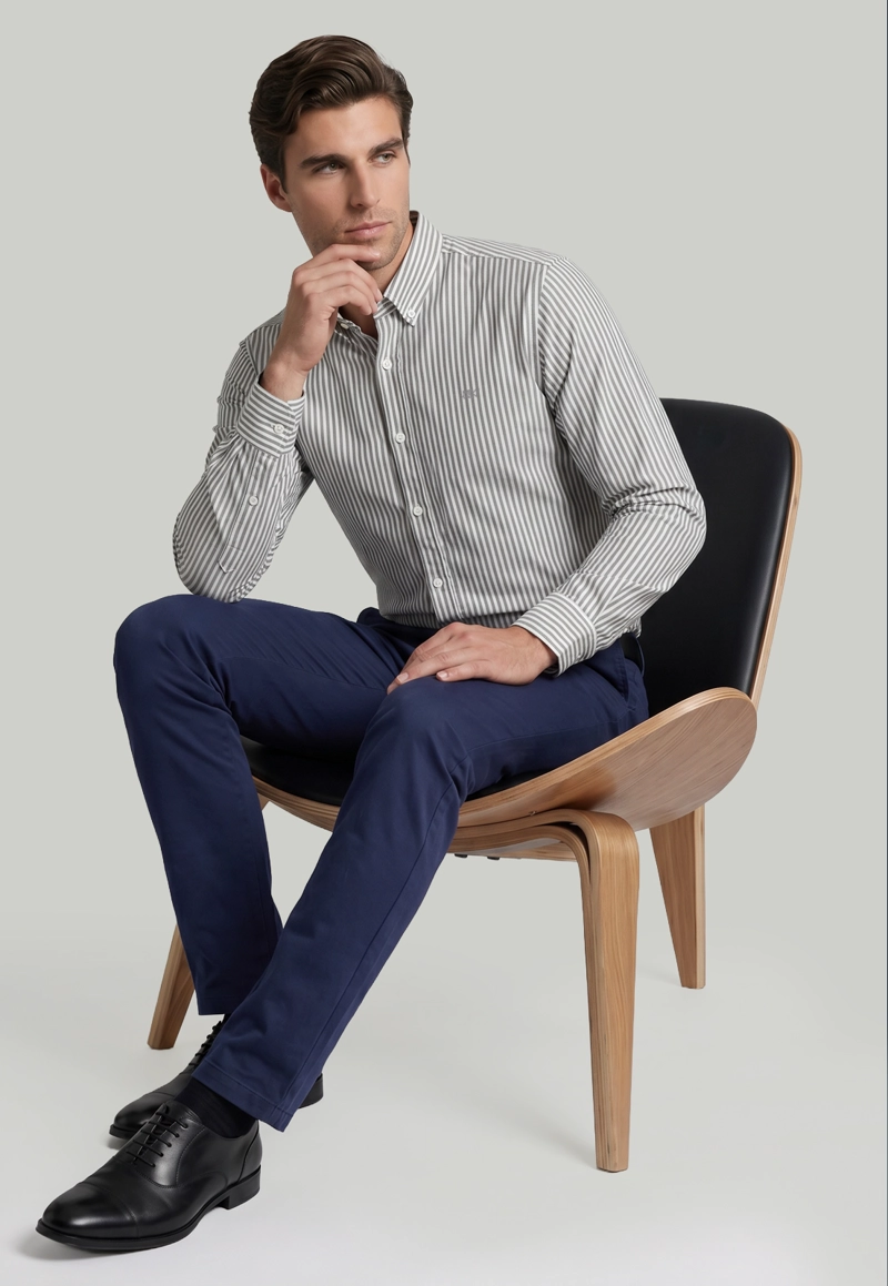 CAMISA ZAGREB GREY - 5