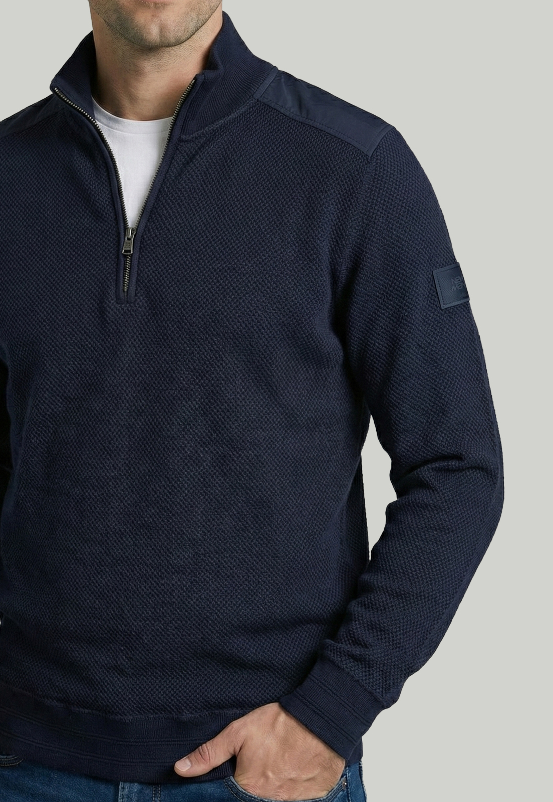 POLERON ALBANIA NAVY MELANGE - 3