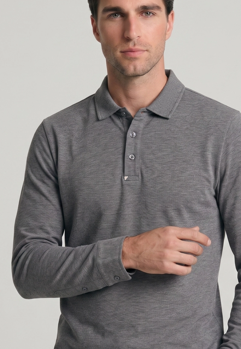 POLO COPENHAGEN GREY MELANGE - 3