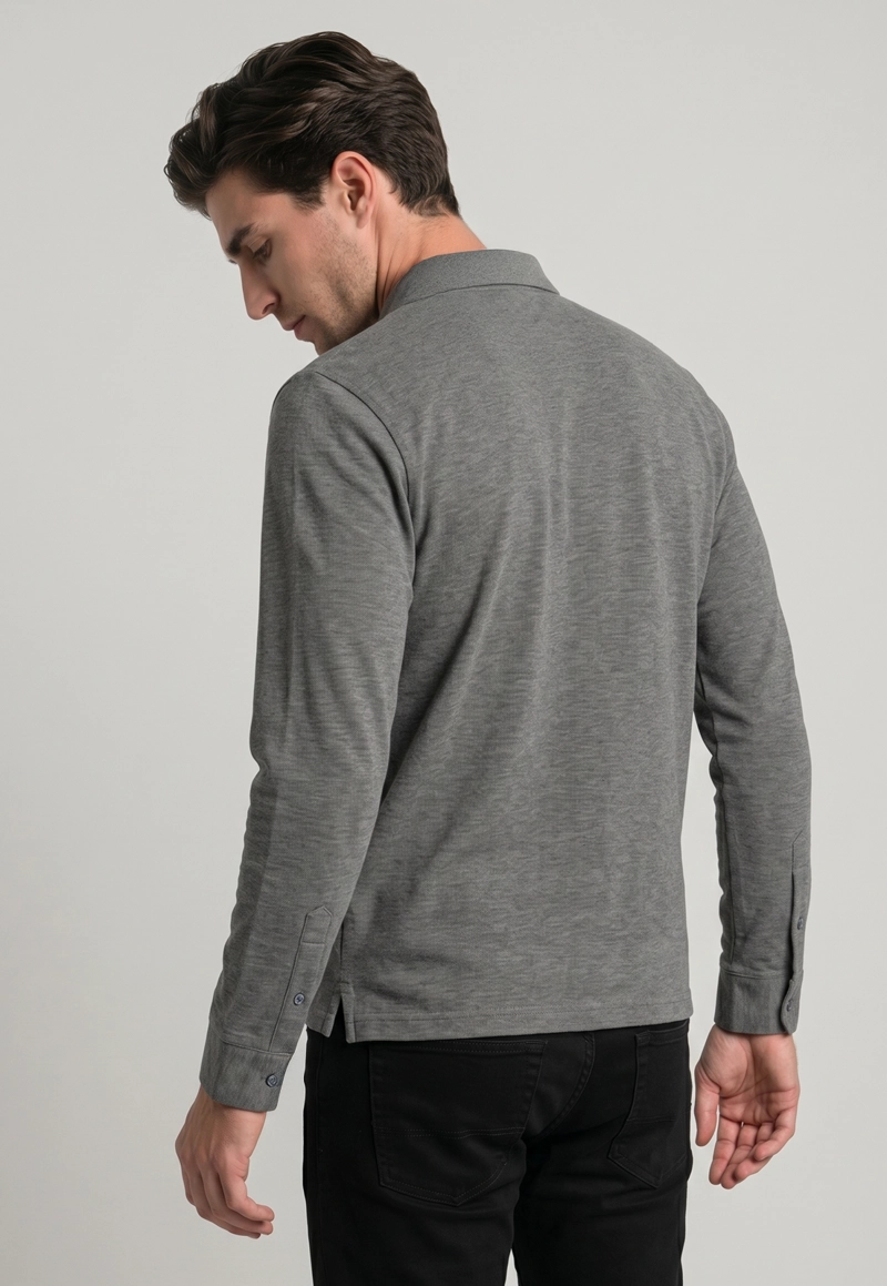 POLO COPENHAGEN GREY MELANGE - 4