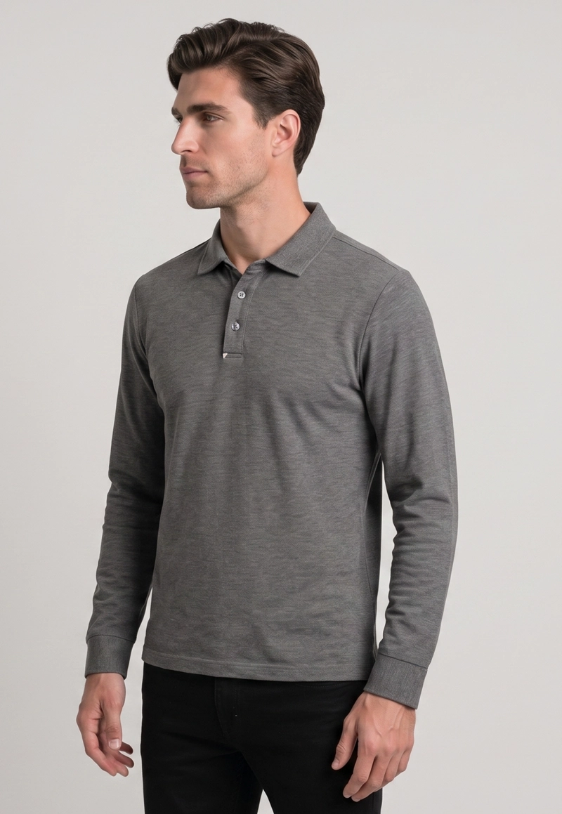 POLO COPENHAGEN GREY MELANGE - 5