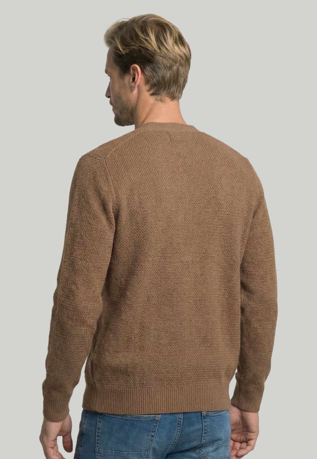 CARDIGAN VALENCIA TOASTED MELANGE - 4