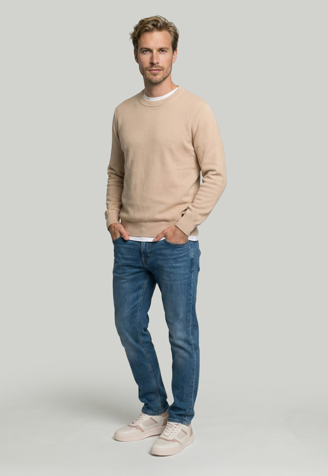 SWEATER BRISTOL SAND - 2