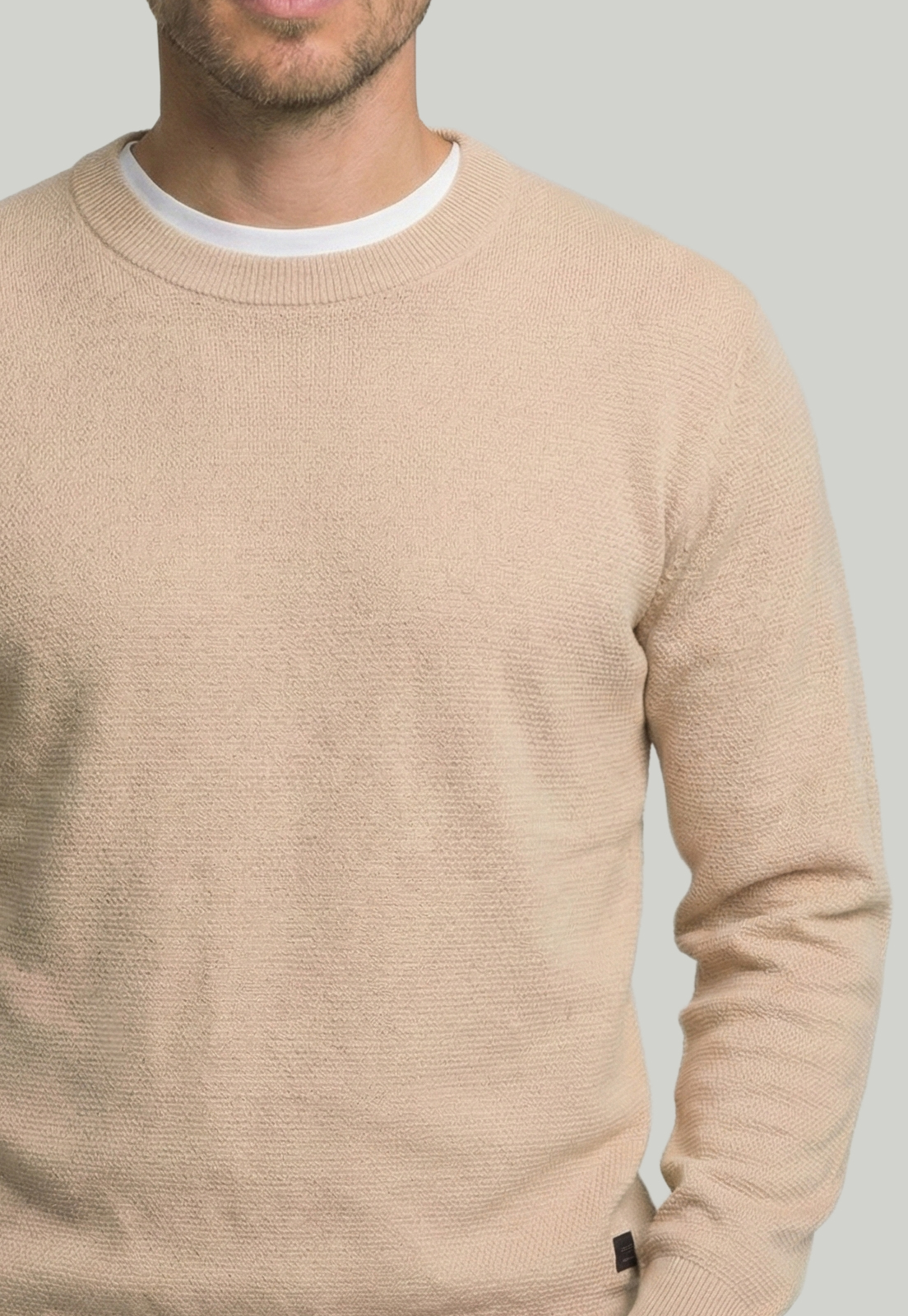 SWEATER BRISTOL SAND - 3