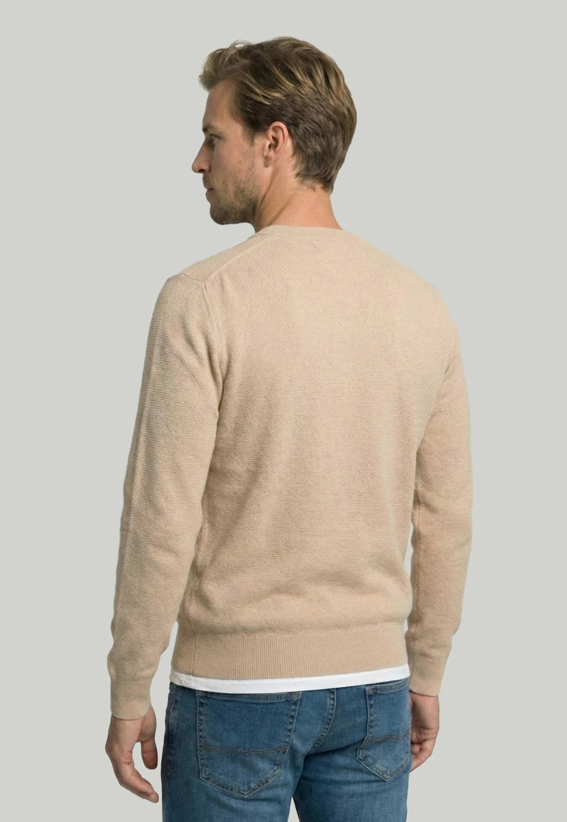 SWEATER BRISTOL SAND - 4