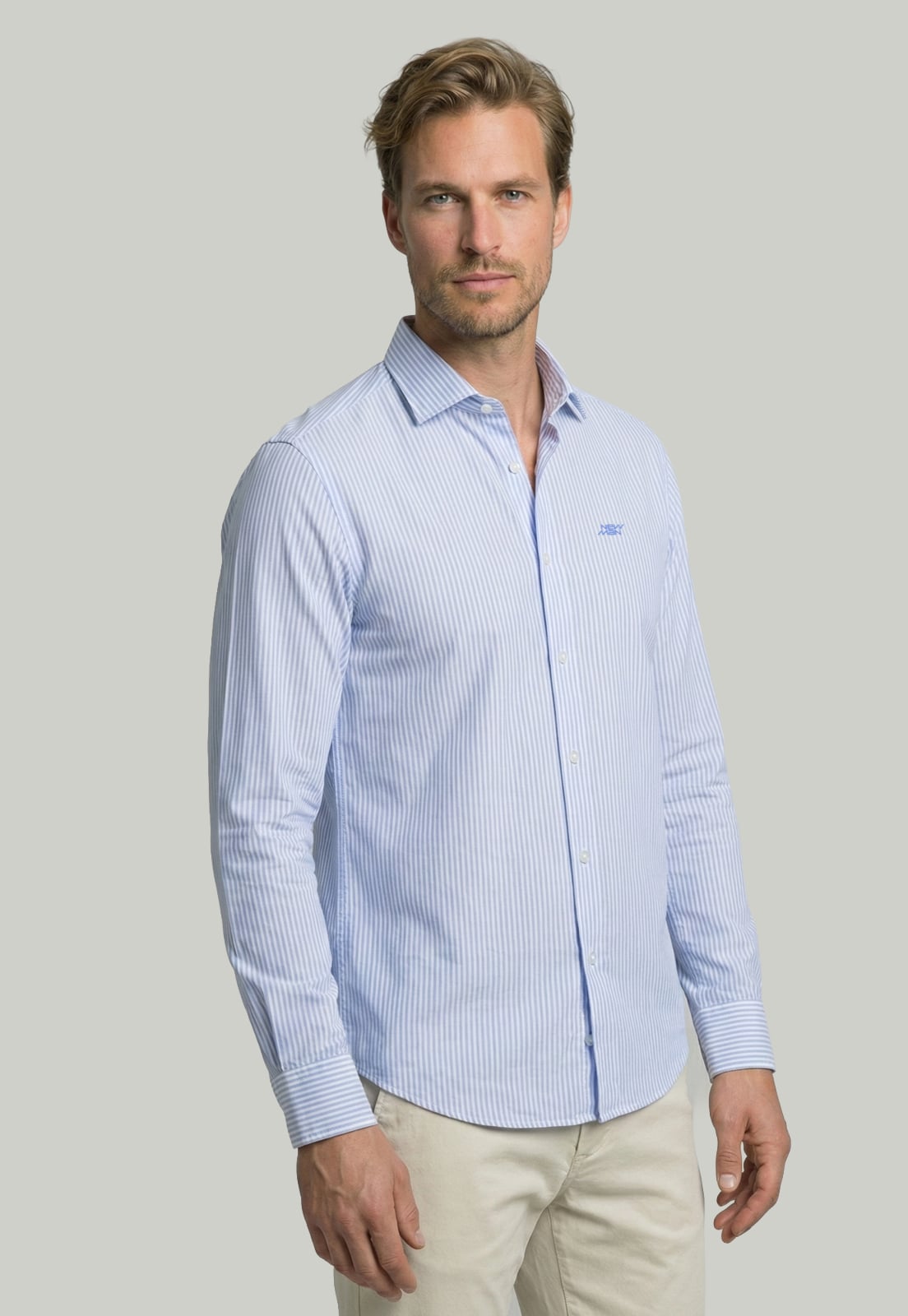 CAMISA VIENA LT BLUE - 1