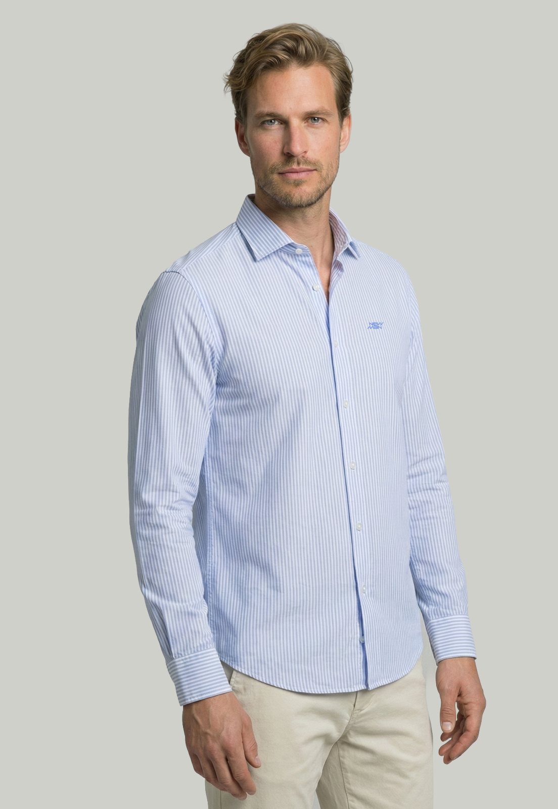 CAMISA VIENA LT BLUE - 1