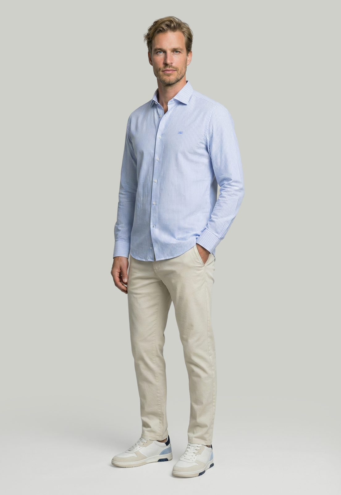 CAMISA VIENA LT BLUE - 2