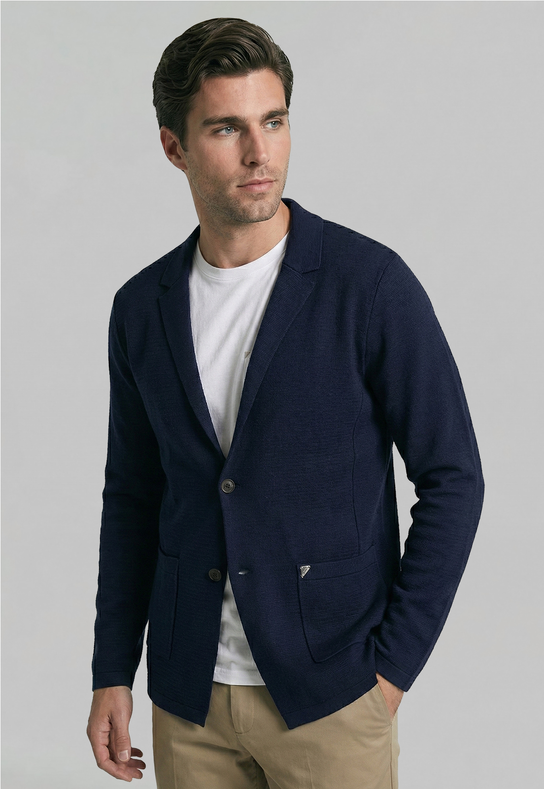 CARDIGAN DOVER NAVY - 1