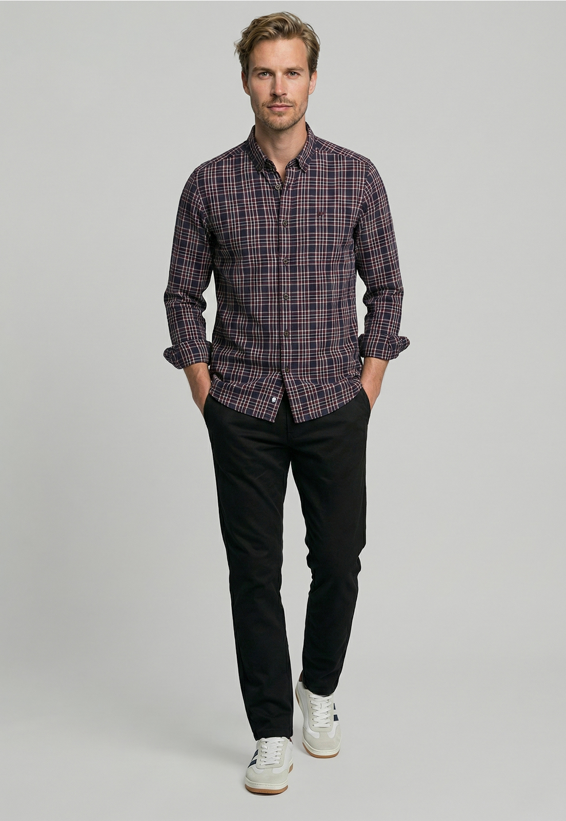 CAMISA TOLOUSE BURGUNDY - 2