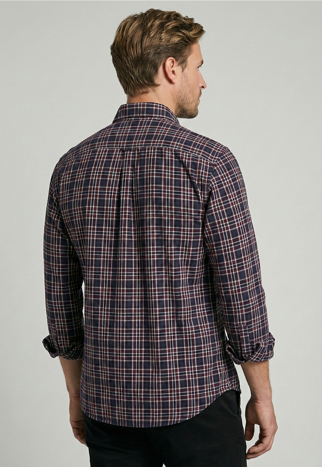 CAMISA TOLOUSE BURGUNDY - 4