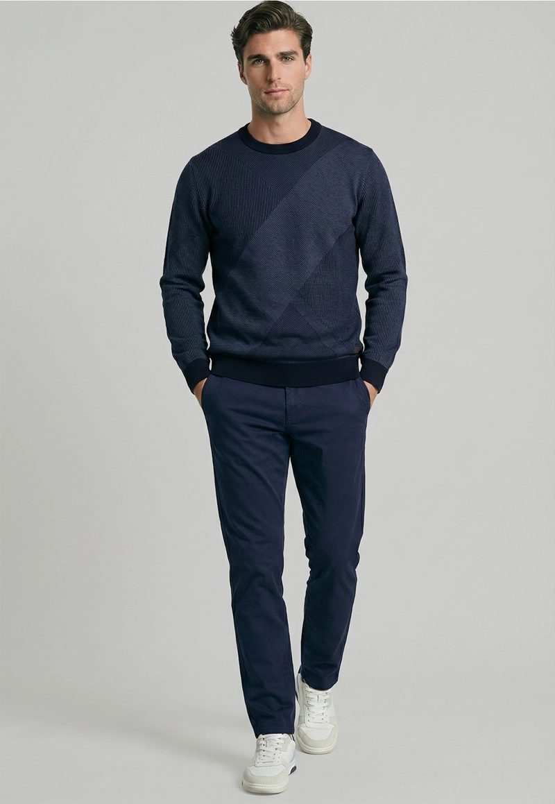 SWEATER BELFALST INDIGO - 2