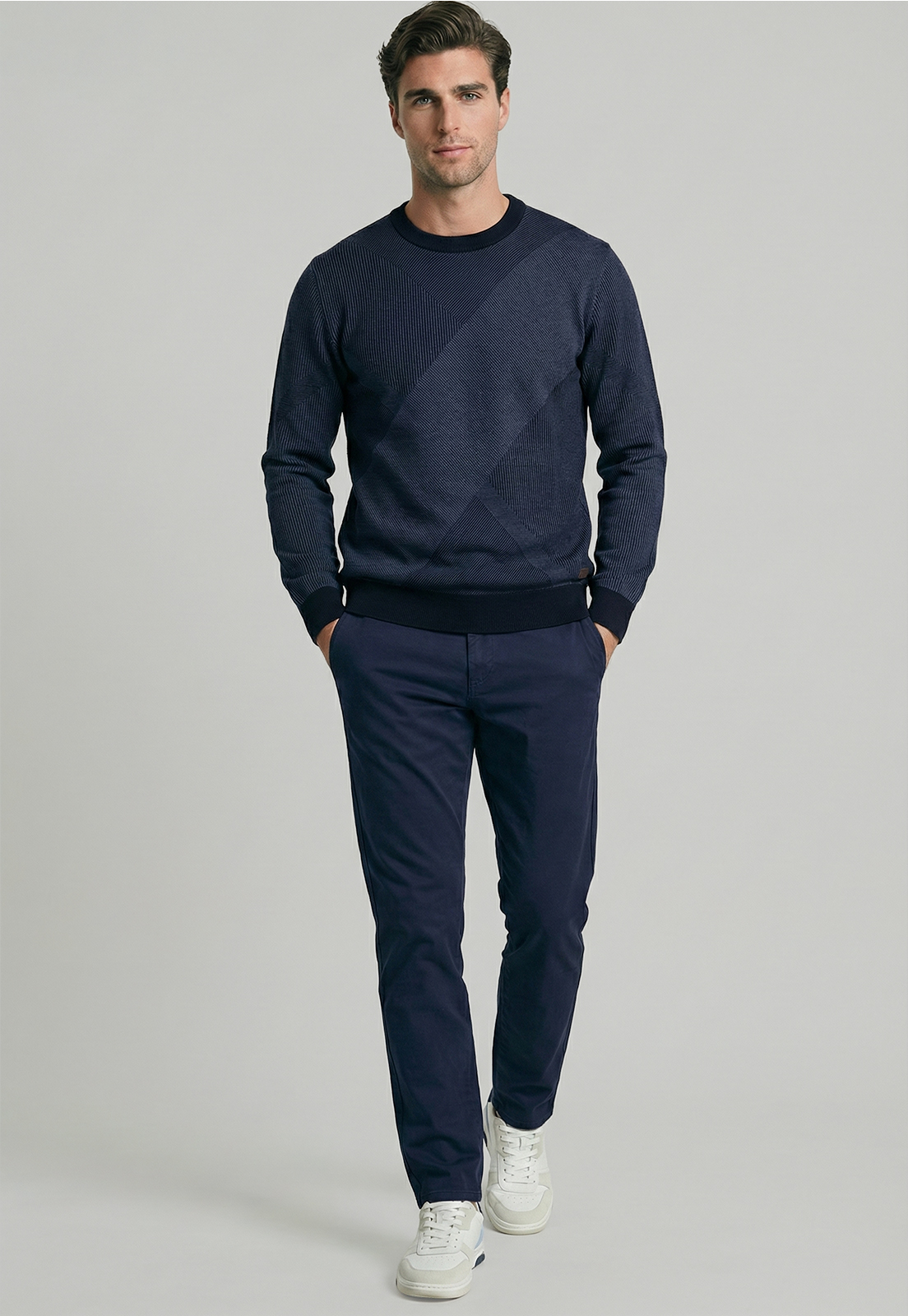SWEATER BELFALST INDIGO - 2