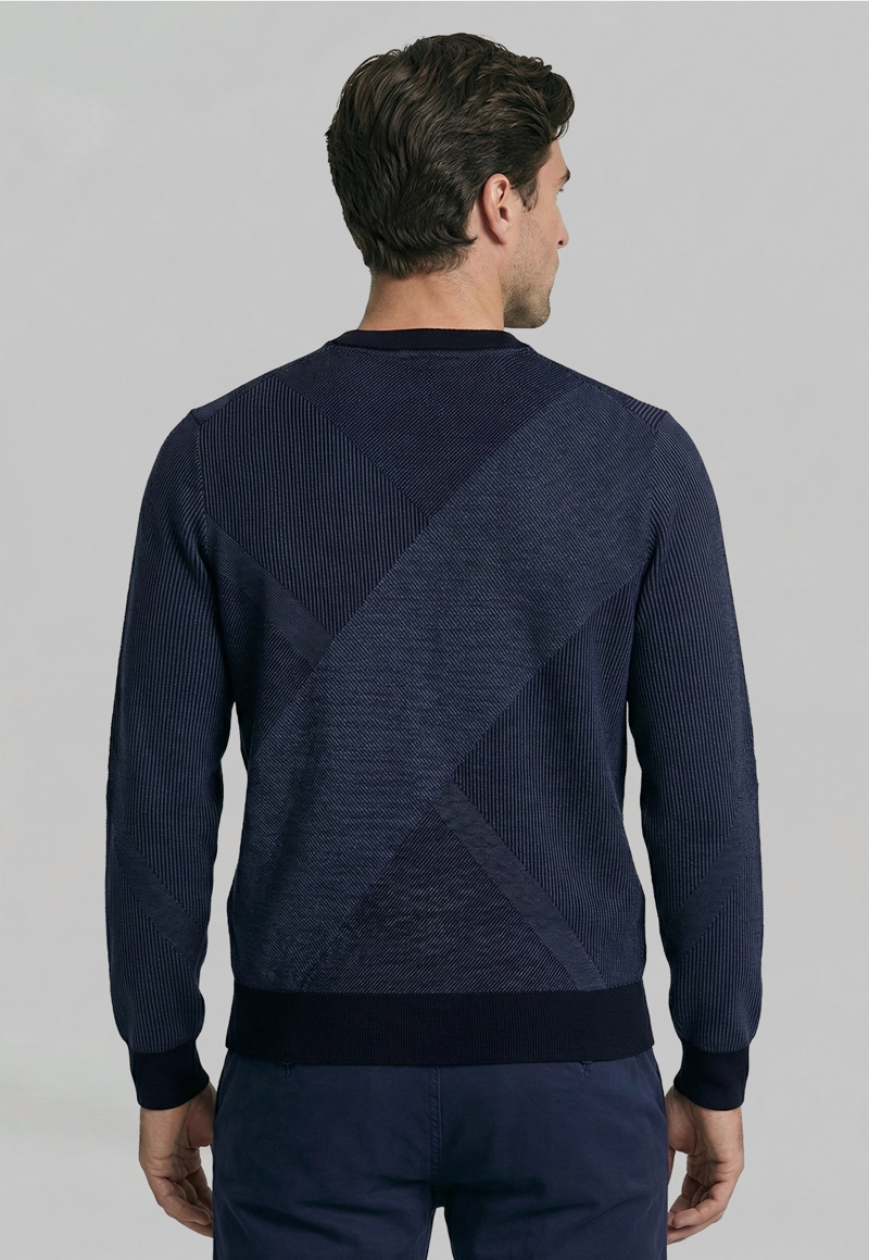 SWEATER BELFALST INDIGO - 4