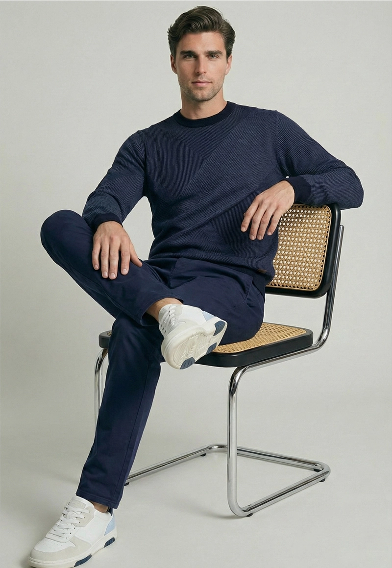 SWEATER BELFALST INDIGO - 5
