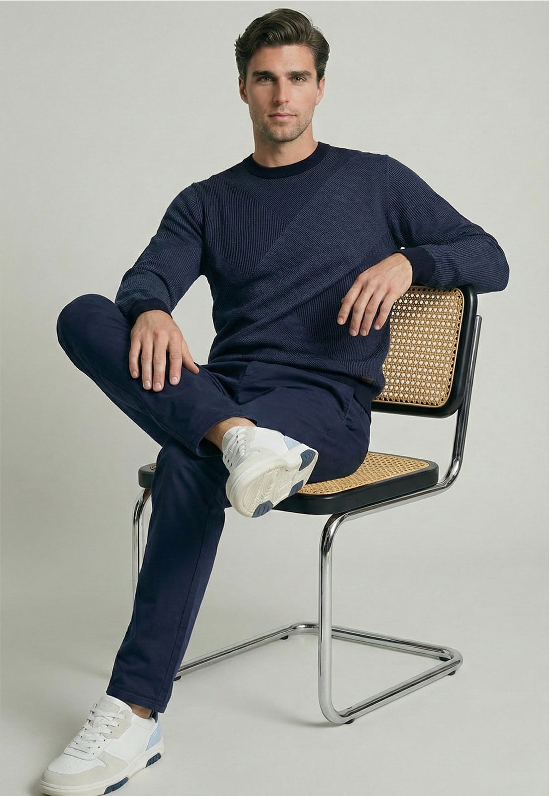 SWEATER BELFALST INDIGO - 5