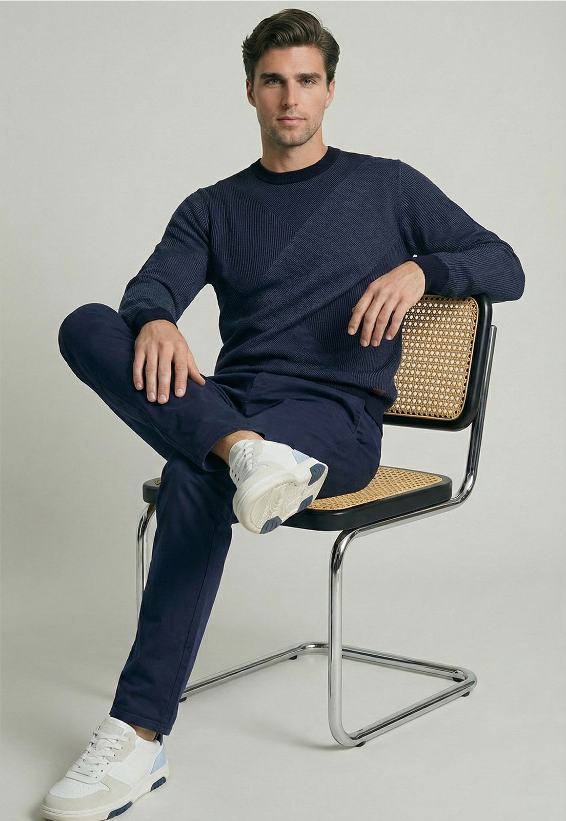 SWEATER BELFALST INDIGO - 5