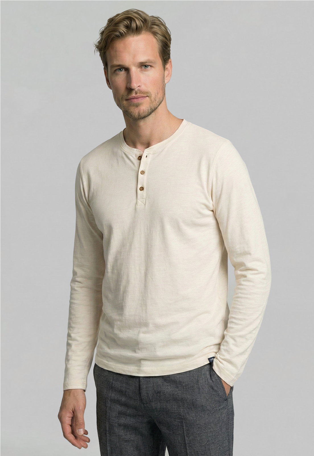 POLERA IBIZA ECRU - 1