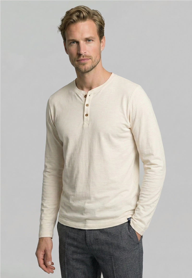 POLERA IBIZA ECRU - 1