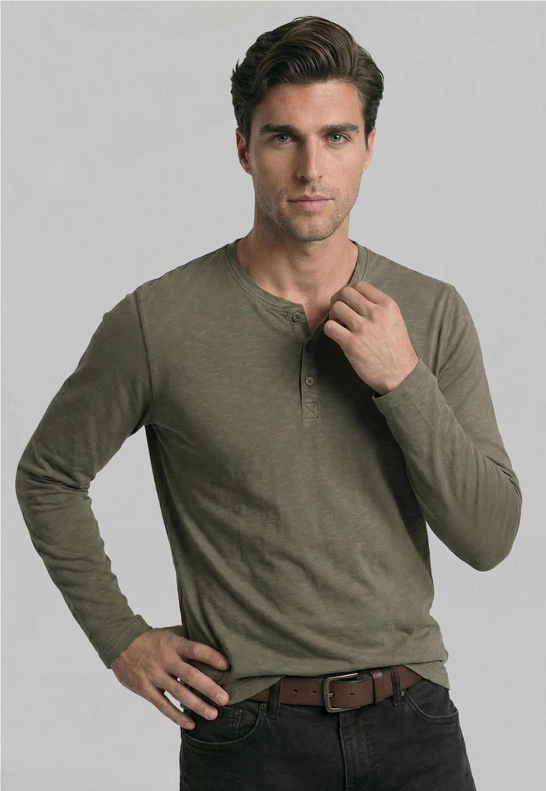 POLERA IBIZA MILITARY - 1