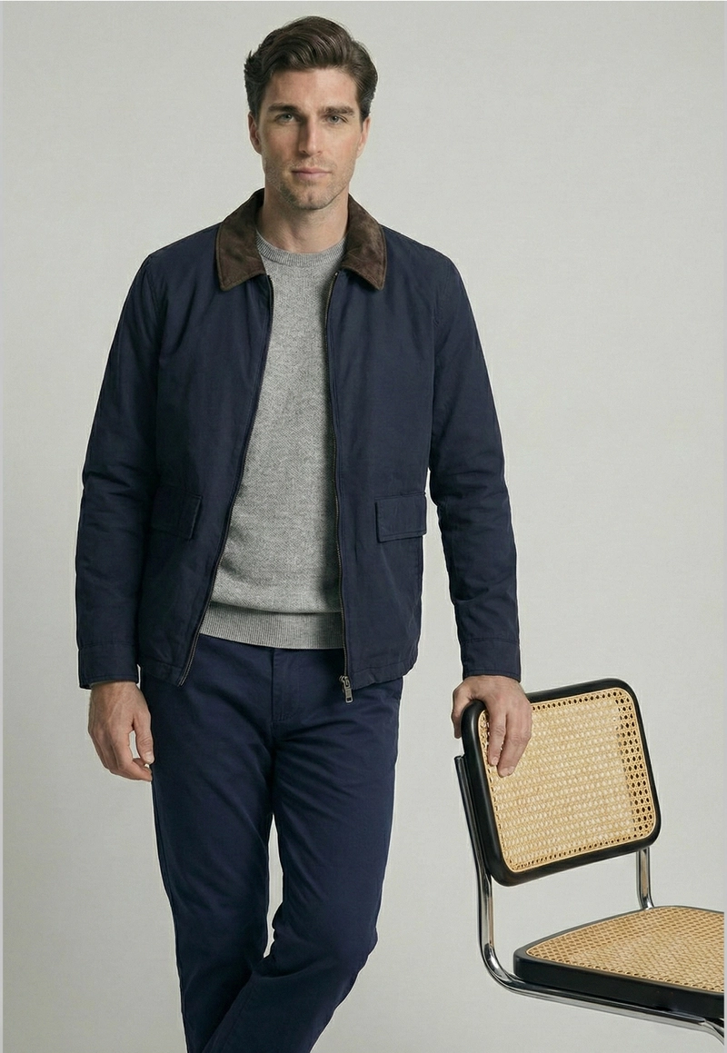 CHAQUETA AMSTERDAM NAVY - 5