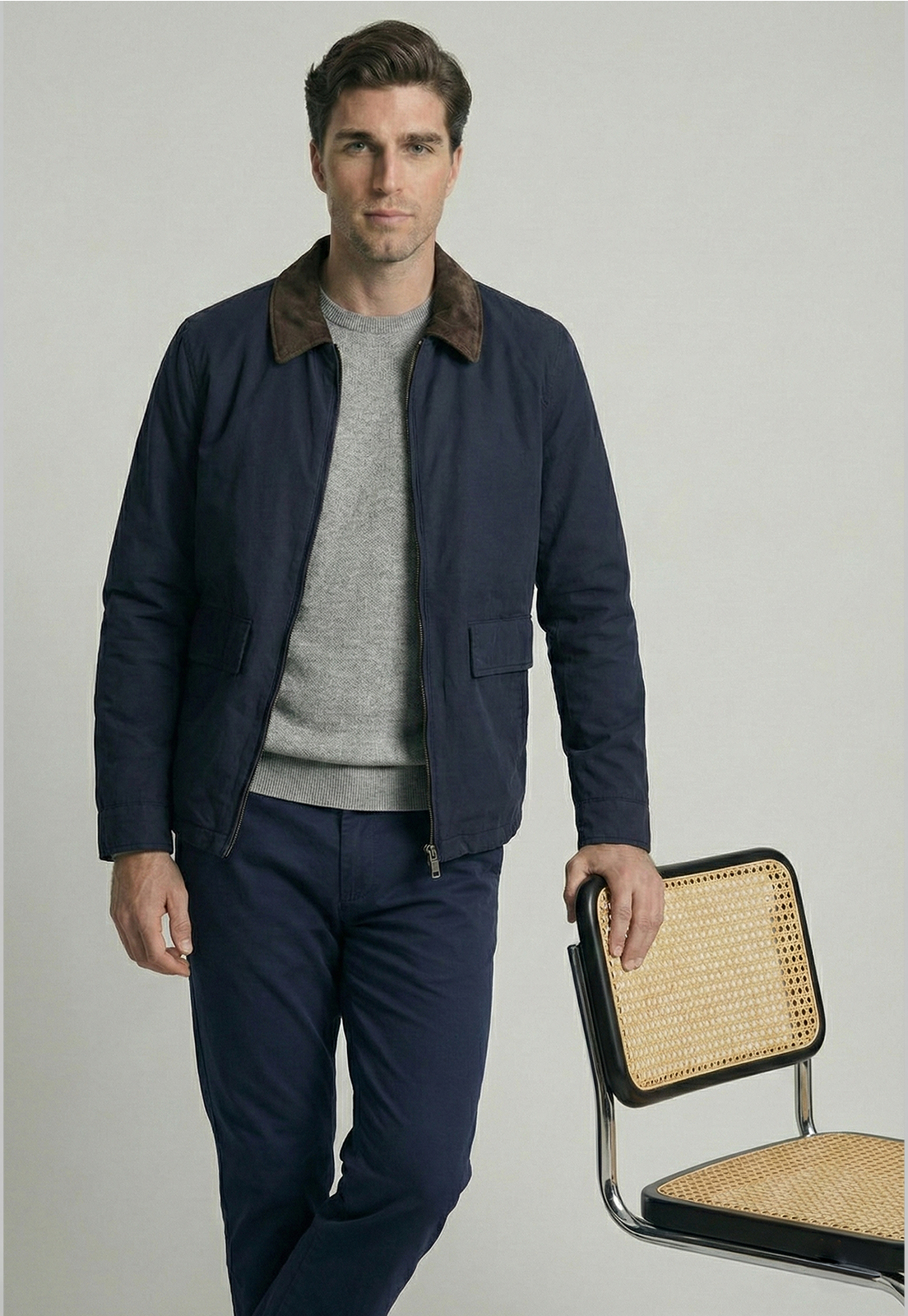 CHAQUETA AMSTERDAM NAVY - 5