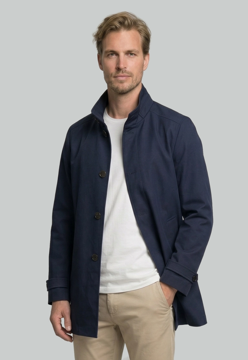 TRENCH LISBOA NAVY - 1