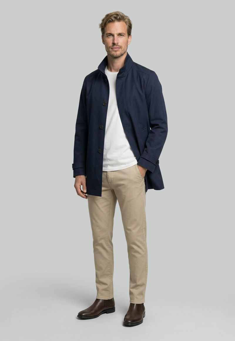 TRENCH LISBOA NAVY - 2