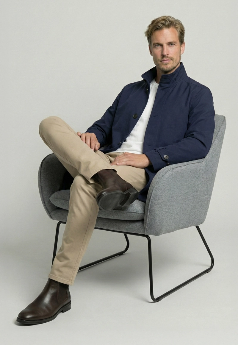 TRENCH LISBOA NAVY - 5