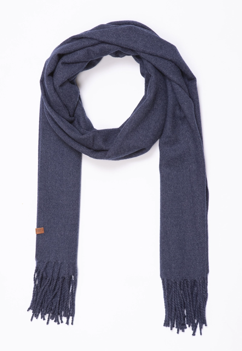 BUFANDA BASICA BLUE MELANGE - 2