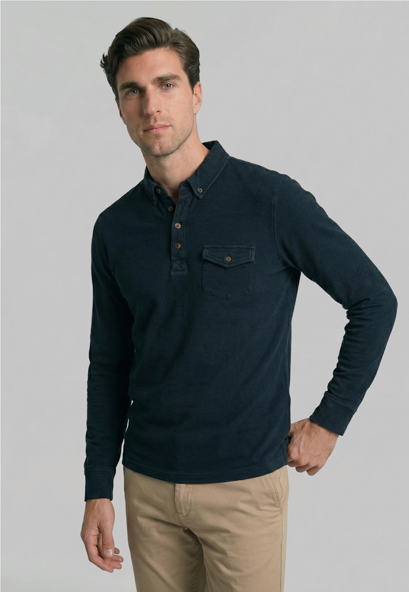 POLO BRISTOL INDIGO - 1