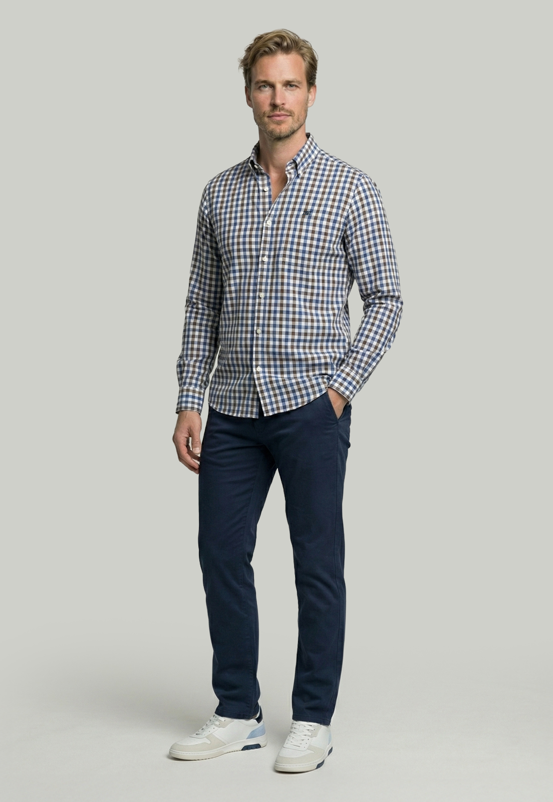 CAMISA LISBOA BROWN - 2