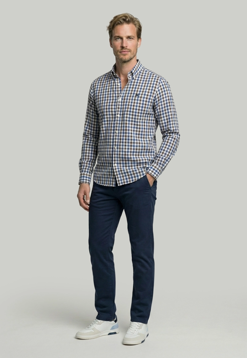 CAMISA LISBOA BROWN - 2