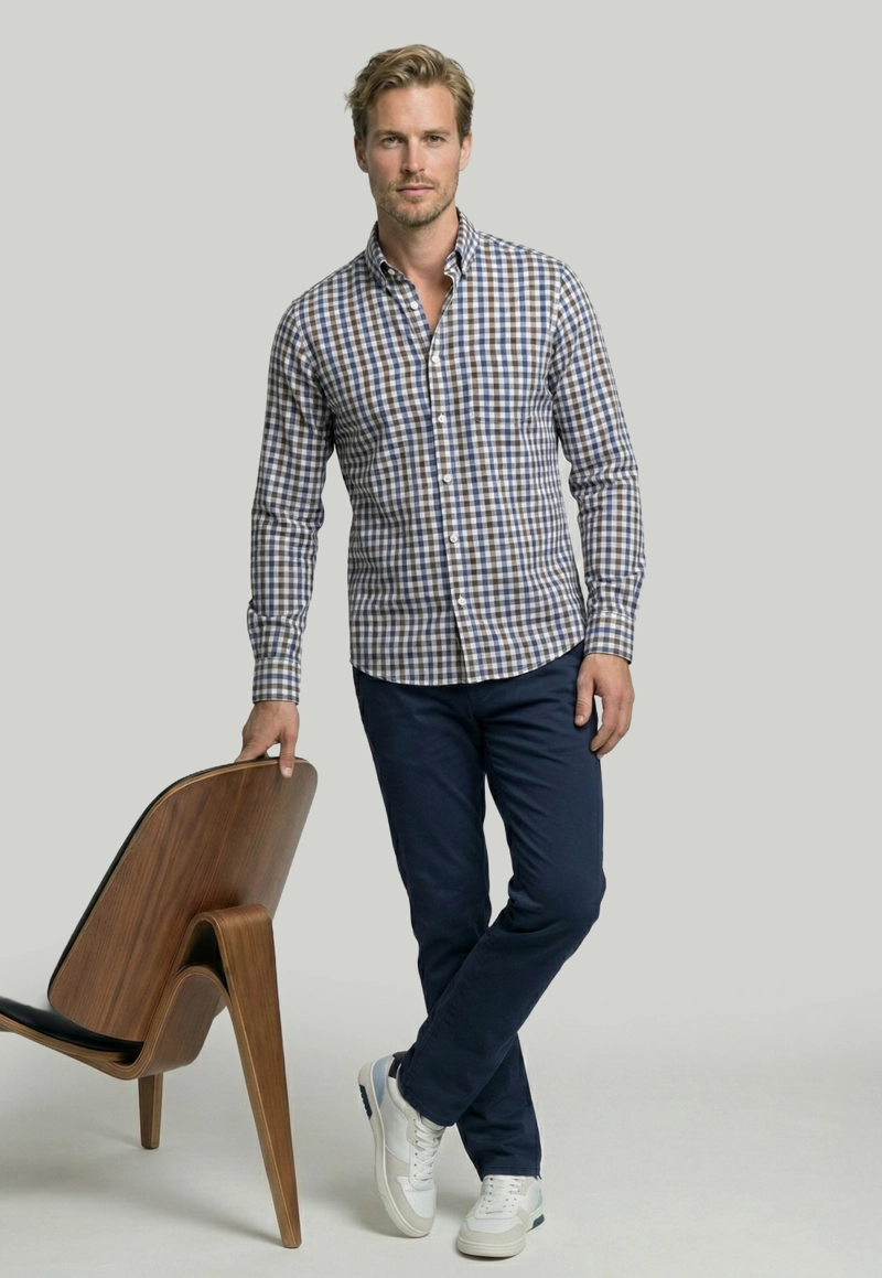 CAMISA LISBOA BROWN - 5