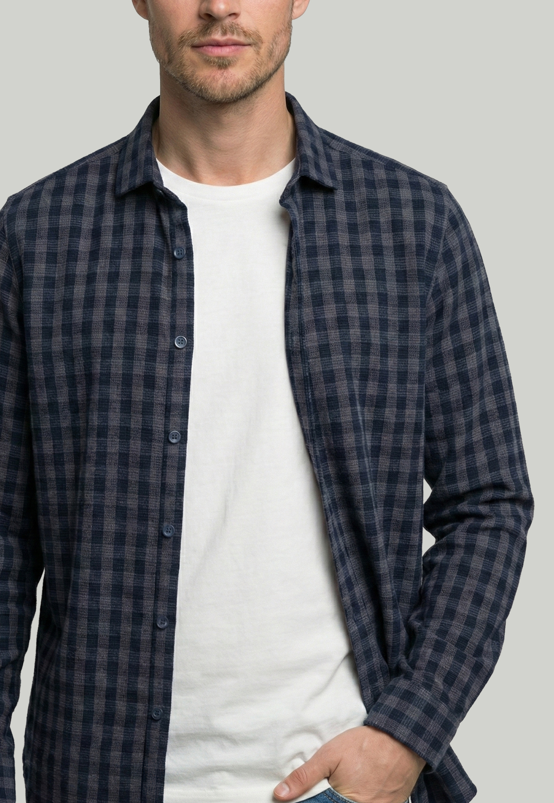 CAMISA OSLO BLUE - 3