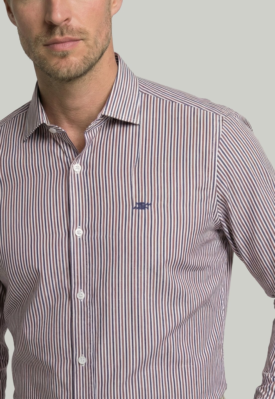 CAMISA AMBERES BROWN - 3