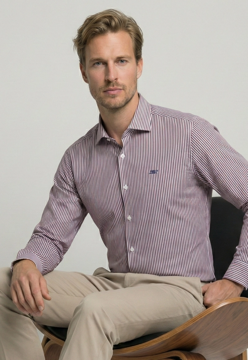 CAMISA AMBERES BROWN - 5