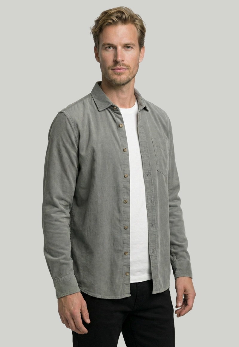 CAMISA LILLE SAGE - 1