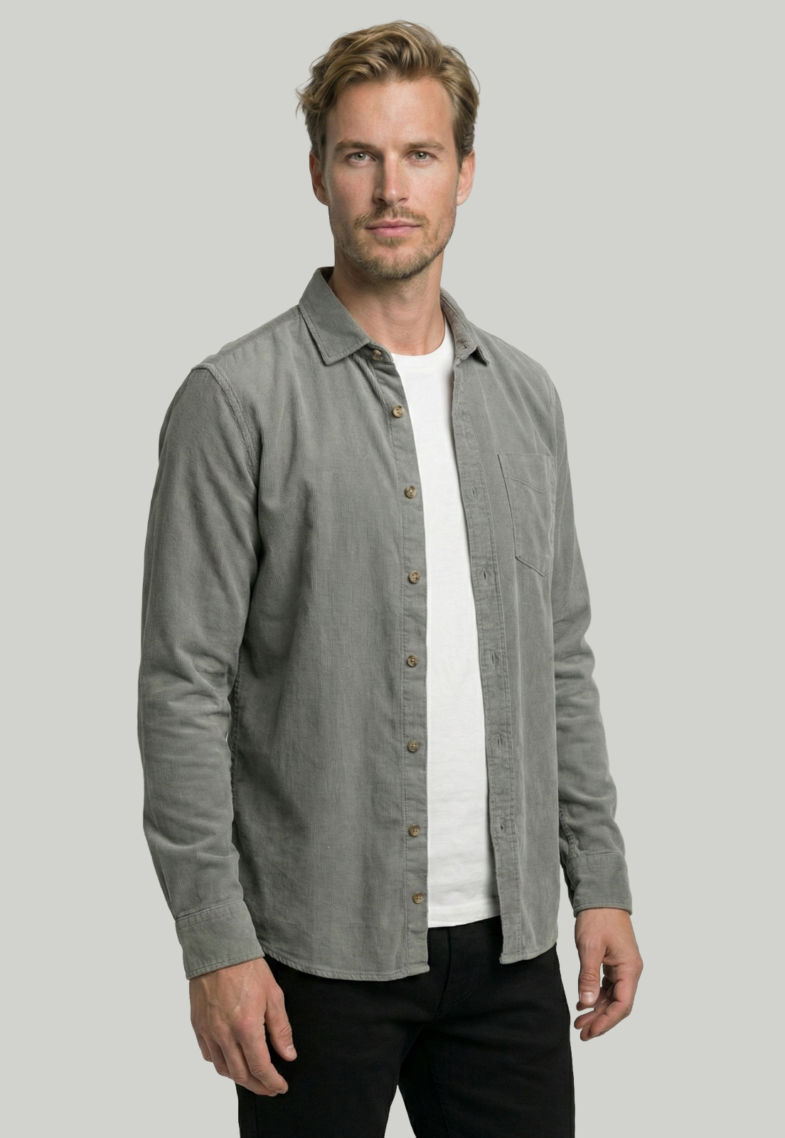 CAMISA LILLE SAGE - 1