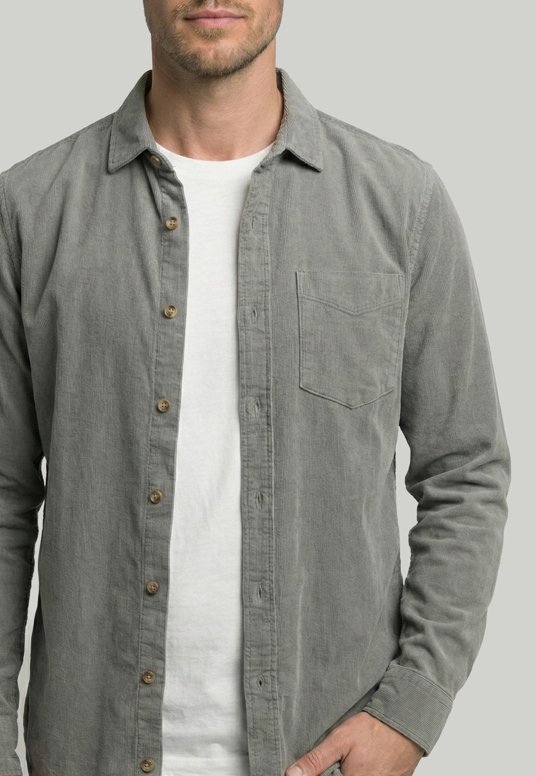 CAMISA LILLE SAGE - 3