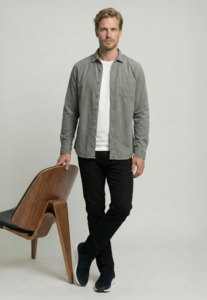 CAMISA LILLE SAGE - 5