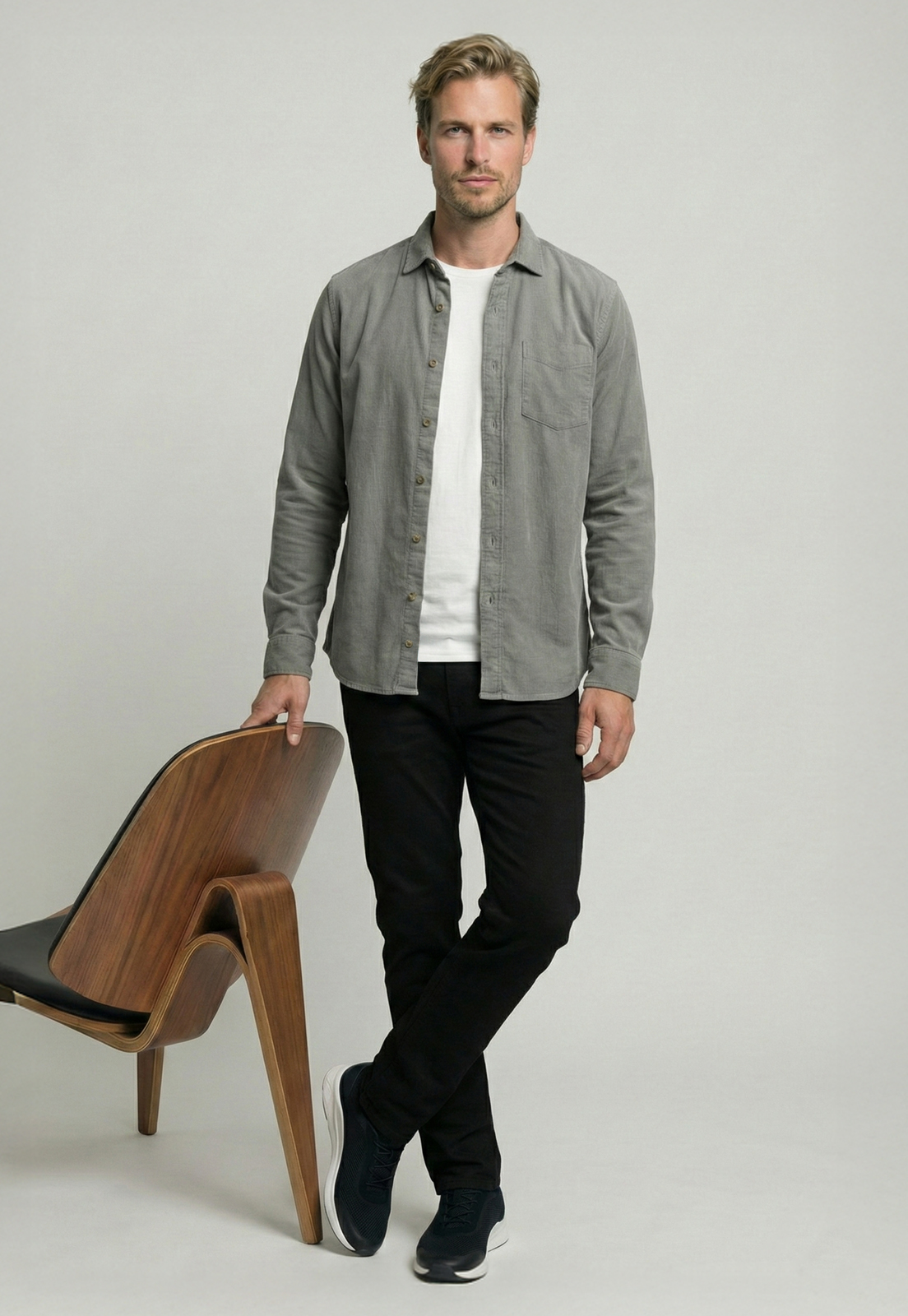 CAMISA LILLE SAGE - 5