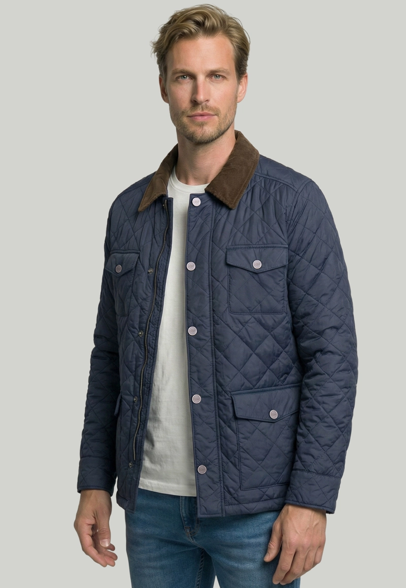 CHAQUETA LEIDEN NAVY - 1