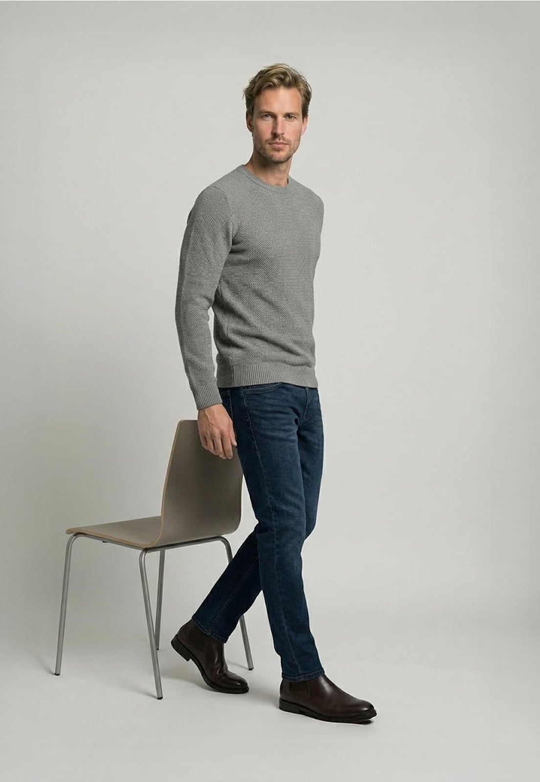 JEANS LYON NAVY - 5