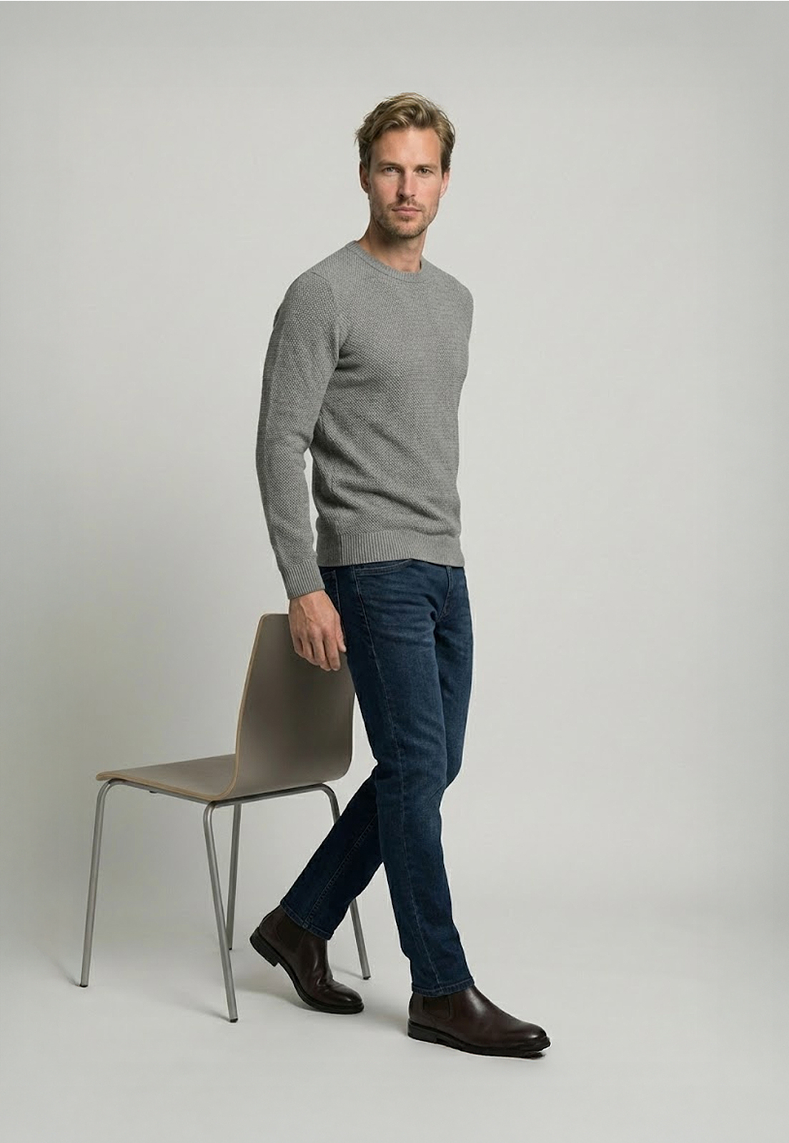 JEANS LYON NAVY - 5