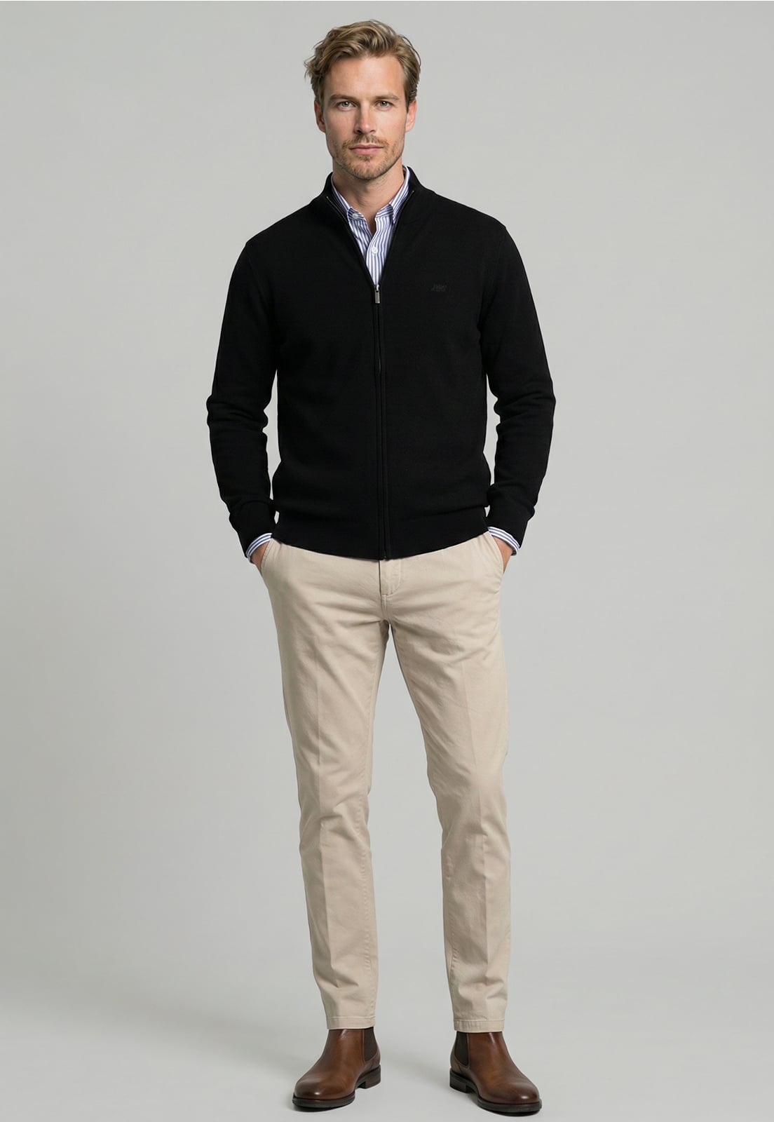 SWEATER SLIM GRANADA BLACK - 2